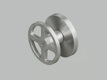 VALVOLA02 20 64 - 2 ways stainless steel diverter by Quadrodesign - view 2