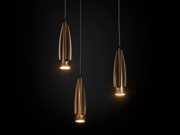 COMPASS MEDIUM - Aluminium pendant lamp by Quasar - view 2
