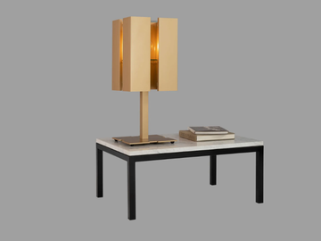 QUARTET - Halogen metal table lamp by Quasar - view 2