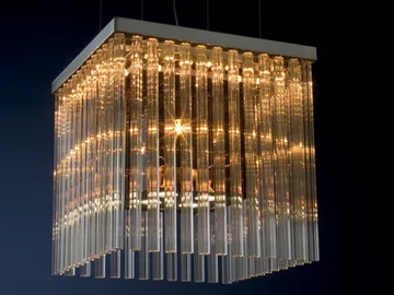 ALISTAIR 50 - Halogen glass pendant lamp by Quasar - view 2