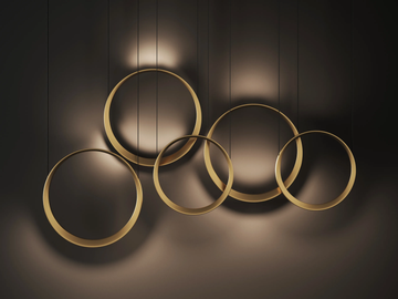 MOONLIGHT - LED aluminium pendant lamp by Quasar - view 2