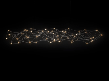 TESS - LED dimmable metal pendant lamp by Quasar - view 2
