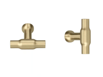 COPENHAGEN - Brass furniture knob by Quincalux - view 2