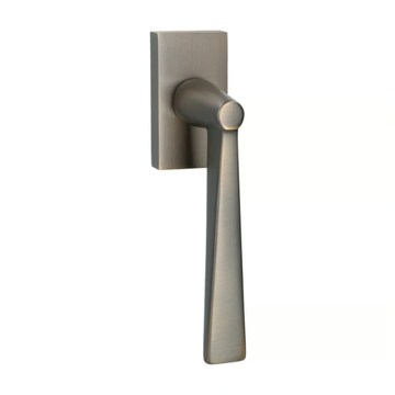 LUXOR - Brass window handle on rose by Quincalux - view 3