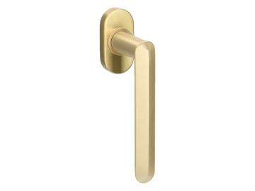 PALMA - Brass window handle on rose by Quincalux - view 2