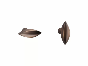 ANTWERP - Brass furniture knob by Quincalux - view 3