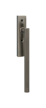 ROYAL - Brass window handle on back plate by Quincalux - view 3