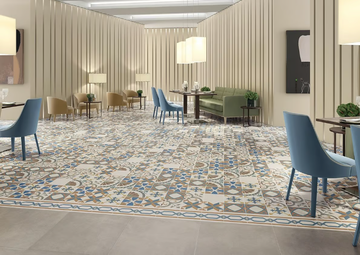 REVIVAL - Glazed porcelain stoneware wall/floor tiles with encaustic effect by RECER - view 3