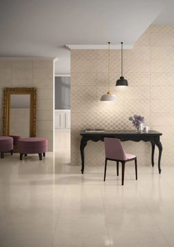 ABSOLUTE - Porcelain stoneware flooring with marble effect by RECER - view 3