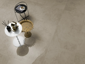 ABSOLUTE - Porcelain stoneware flooring with marble effect by RECER - view 2