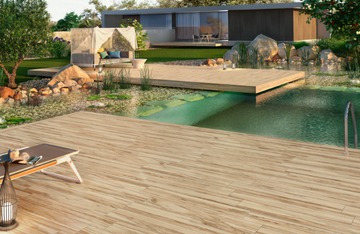 MAGIS WOOD - Porcelain stoneware flooring with wood effect by RECER - view 3
