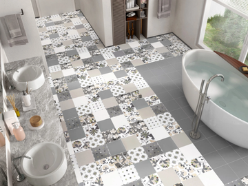 PERGOLA - Glazed stoneware wall/floor tiles by RECER - view 2