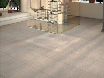 WAY - Porcelain stoneware flooring with concrete effect by RECER - view 2