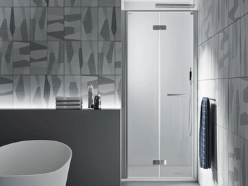 LIGHT PS - Niche shower cabin with hinged door by RELAX - view 2