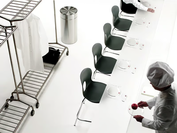 OLIVIA - Stackable chair by REXITE - view 3