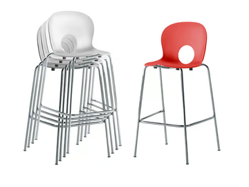 OLIVIA - Stackable chair by REXITE - view 2