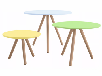 WOODY - MDF table by REXITE - view 2