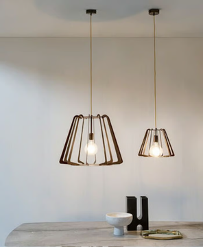 ALLEGRA S - Painted metal pendant lamp by RIFLESSI - view 3