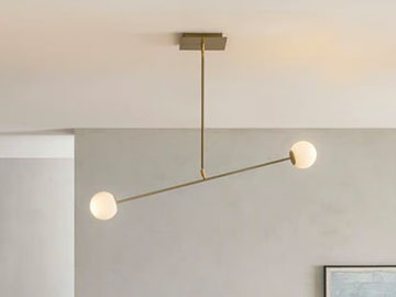 MERIDIAN S2 - Painted metal pendant lamp by RIFLESSI - view 2