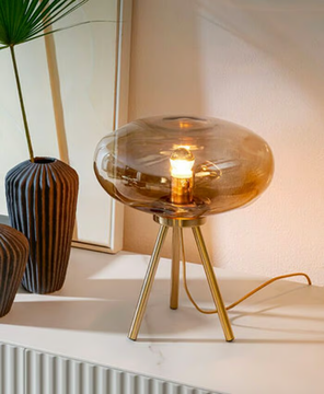 NUBOLA T - Blown glass table lamp by RIFLESSI - view 3