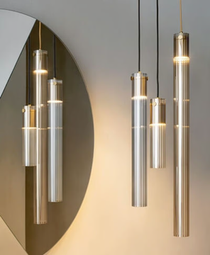 TUBE SS - Borosilicate glass pendant lamp by RIFLESSI - view 3