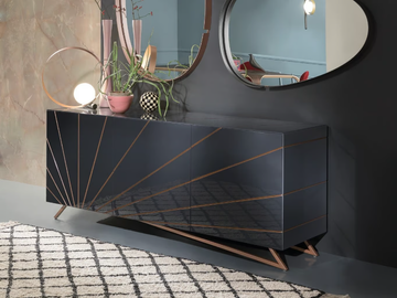 SOLARIS - Sideboard with doors by RIFLESSI - view 2