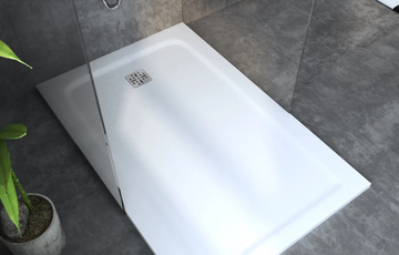CASUAL - Rectangular extra flat Corian® shower tray by RILUXA - view 3
