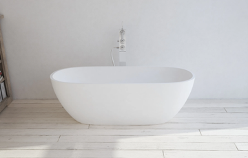 CORSICA - Oval Solid Surface bathtub by RILUXA - view 3