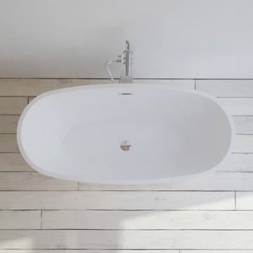GLASGOW - Freestanding oval acrylic bathtub by RILUXA - view 3