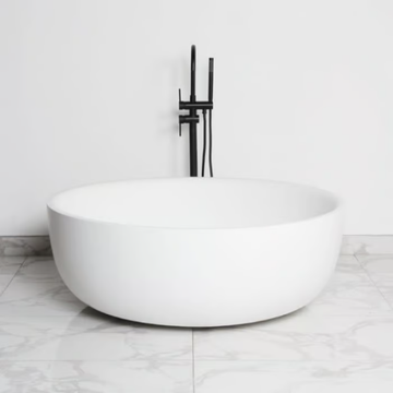 LYON - Round Solid Surface bathtub by RILUXA - view 3