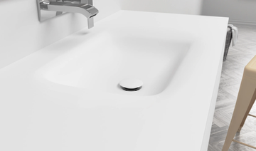 NEVADA - Single wall-mounted vanity unit with drawers by RILUXA - view 3