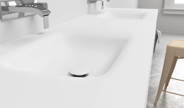 NEVADA - Wall-mounted vanity unit with drawers by RILUXA - view 3