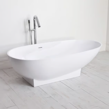 PARIS - Oval Solid Surface bathtub by RILUXA - view 3