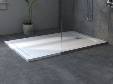 CASUAL - Rectangular extra flat Corian® shower tray by RILUXA - view 2