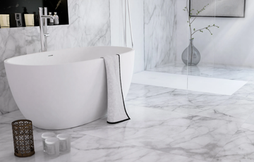 NANTES MINI - Oval Solid Surface bathtub by RILUXA - view 3
