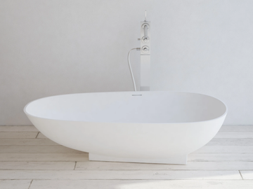 PARIS - Oval Solid Surface bathtub by RILUXA - view 2
