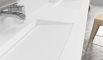 TENNESSEE - Floor-standing double vanity unit with drawers by RILUXA - view 3