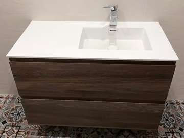 SQUARE - Vanity unit with drawers by RILUXA - view 2