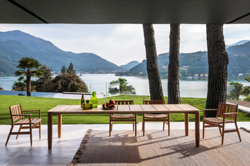 LEVANTE - Rectangular teak garden table by RODA - view 3