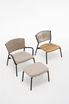 PIPER 027 - Upholstered easy chair with armrests by RODA - view 3
