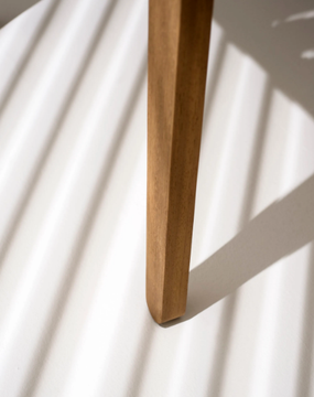 ZANIA - Iroko garden stool by RODA - view 3