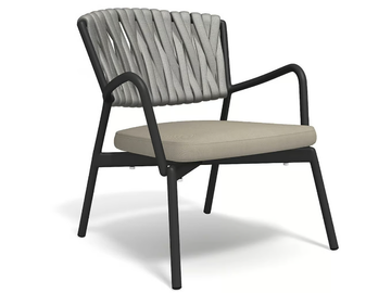 PIPER 227 - Upholstered polyester easy chair with armrests by RODA - view 2
