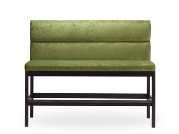 ARIS - Fabric bench with footrest high-back by ROSSIN - view 3