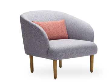 KAMAL WOOD - Acrylic armchair with armrests by ROSSIN - view 3