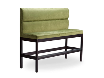 ARIS - Fabric bench with footrest high-back by ROSSIN - view 2