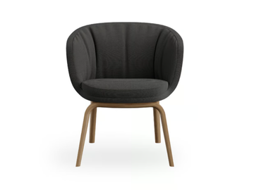 CLEO MINI - Fabric chair with armrests by ROSSIN - view 2