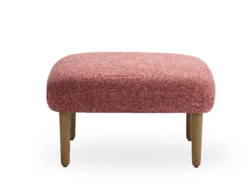 KAMAL WOOD - Acrylic footstool by ROSSIN - view 2