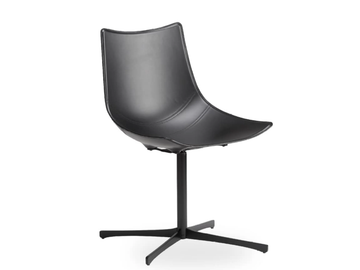 LUC - Swivel with 4-spoke base polyurethane chair by ROSSIN - view 2