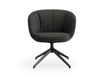 CLEO MINI - Swivel fabric chair with armrests by ROSSIN - view 2