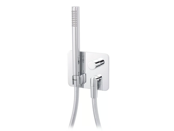 SLIDE - Shower tap with hand shower with plate by RVB - view 2